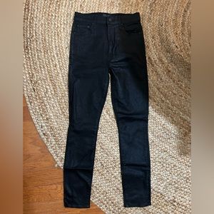 Mother The Swooner Ankle Coated Jeans Size 28